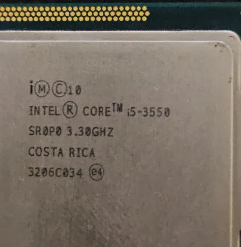 Processador Intel I5 3550