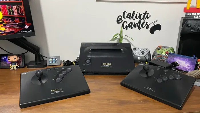 Neo Geo AES 2 Controles JP