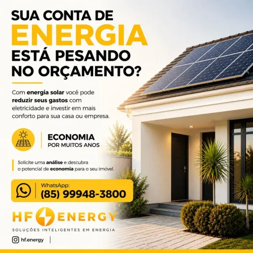 Energia Solar com o melhor preço do Ceará!