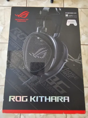 Headset Gamer ASUS ROG Kithara x HIFIMAN Drivers Magnéticos Planares (Peças)