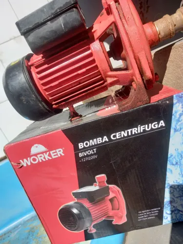 Bomba de poço bi volt de 1 CV super forte da worker