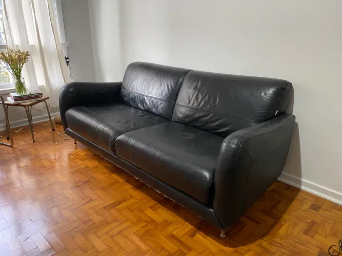 Sofá couro tokstok