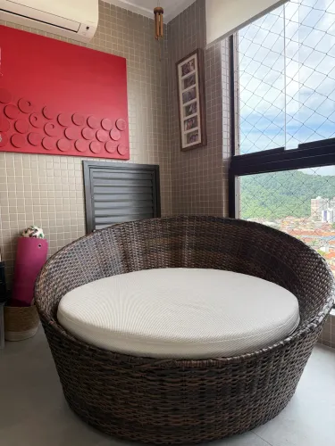 Sofá Poltrona Redonda Chaise Para Area Externa Sacada Jardim 