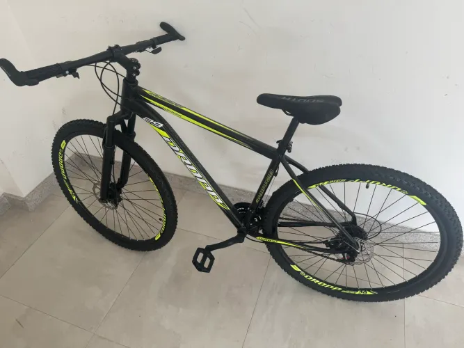 Bicicleta aro 29 Dropp Alumínio 21 Vel Marchas Freios a Disco Aluminum