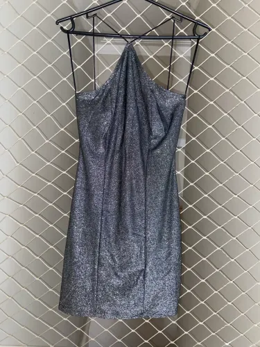 Vestido Curto com Brilho Renner - Novo com Etiqueta - Tamanho P