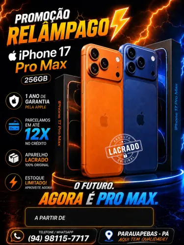iPhone 17 Pro Max lacrado