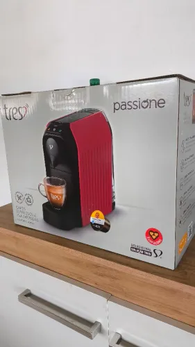 Cafeteira 3 corações 