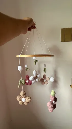 Móbile flores 