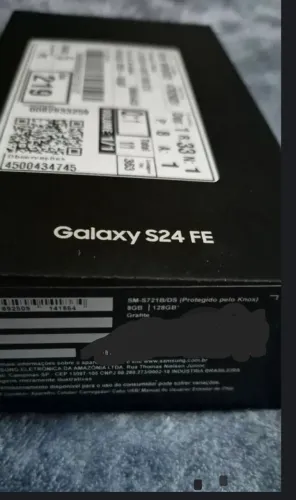 Samsung s24fe 128 gb aceita trocas