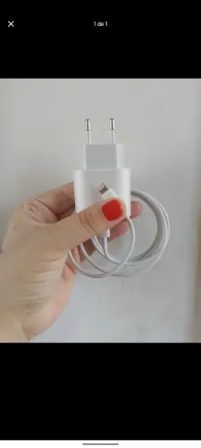 Carregador iPhone original turbo