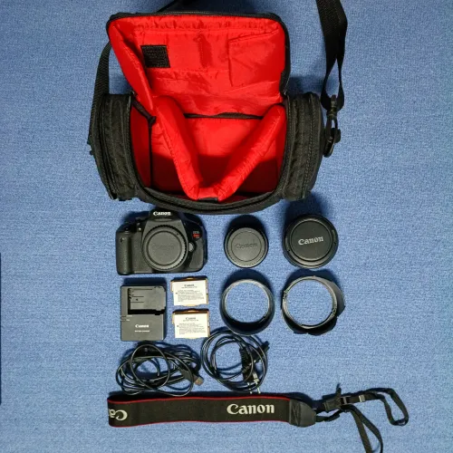 Câmera Canon T3i KIT COMPLETO