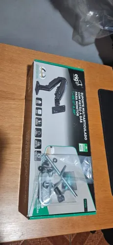 Suporte de mesa articulado ELG para monitores 17" a 35"