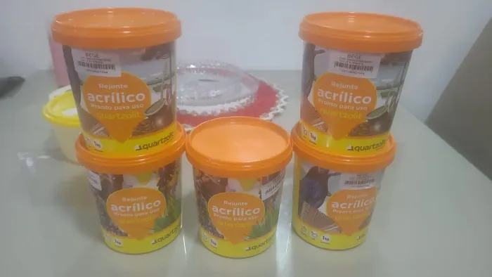 Rejunte Acrílico Quartzolit Bege