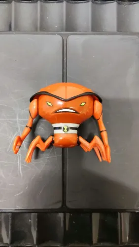 Artrópode Ben 10 Original Bandai Boneco Brinquedo Figura Usado Brainstorm Alien Force CN