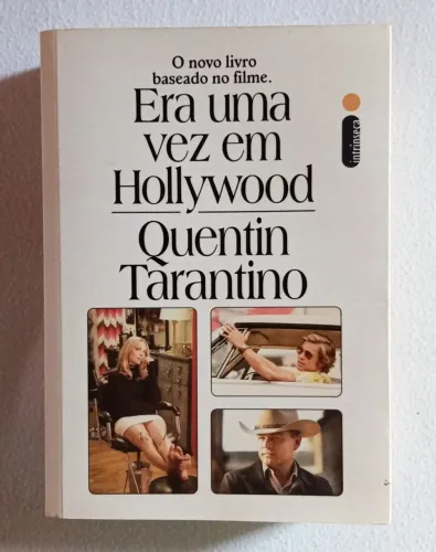 Livro "Era uma Vez em Hollywood" de Tarantino
