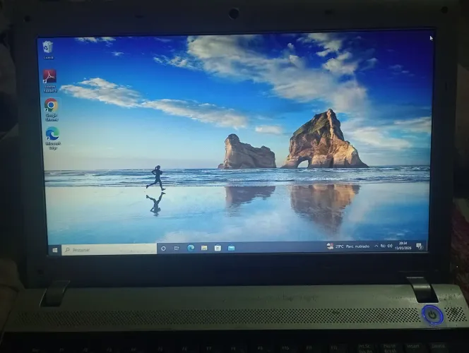 Notebook Samsung funcionando