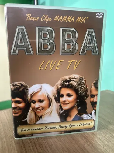 DVD ABBA LIVE TV COM BONUS CLIP MAMMA MIA