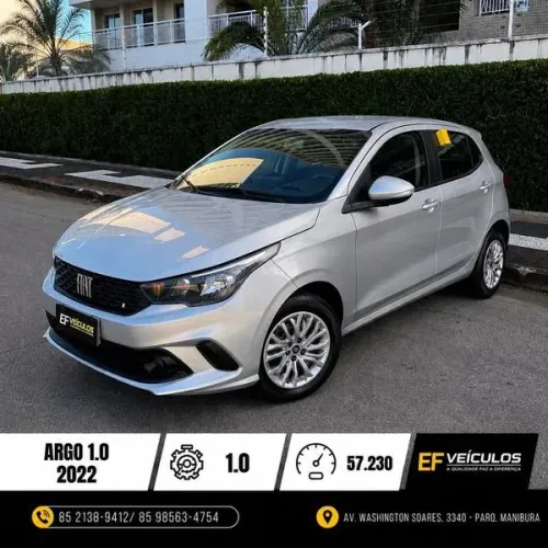 Fiat Argo 1.0 6V Flex. 2022