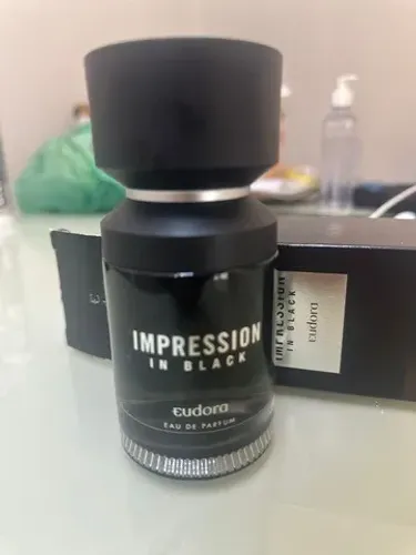Perfume Impression Ion Black Eudora 100ml Original com caixa Sem uso
