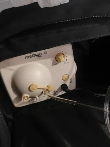 Extrator de leite medela funcionando perfeitamente