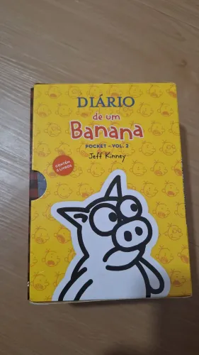 Box Diário de um Banana Pocket Volume 2 com 5 livros