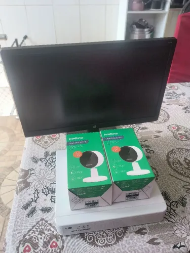 Kit DVR + cameras Intelbras 
