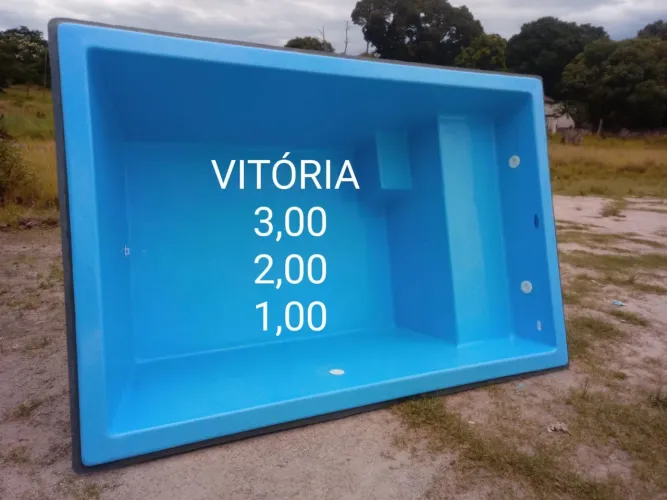 Piscina de fibra