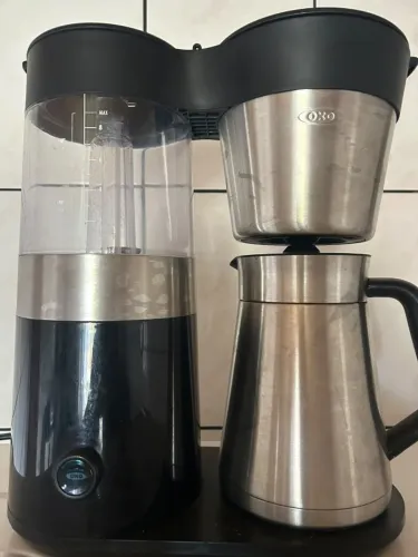 OXO Cafeteira de aço inoxidável Brew 9 xícaras
