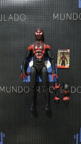 Miles Morales Spider Man Mini Comic Marvel Legends Hasbro