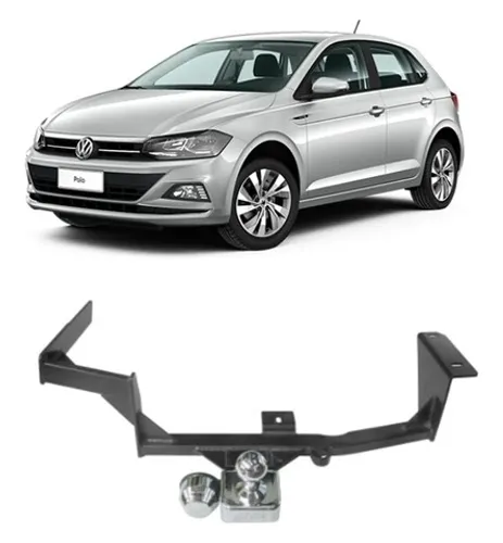 Engate Reboque Fixo Polo Hatch 2018 Em Diante Atos, instalado