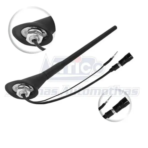 Antena de Teto Traseira 60º - Volkswagen Amplificada Gol G5 G6 G7 / Voyage