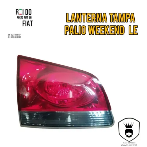 lanterna tampa traseira palio weekend l/e