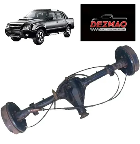 Eixo Diferencial Traseiro S10 2.8 Diesel 11x47 Completo 