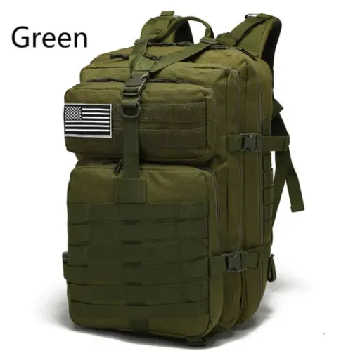 Mochila/Bolsa Militar 50L em Nylon<br>D1000