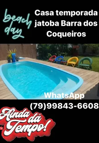 Praia, piscina , temporada, natal, barra dos coqueiros