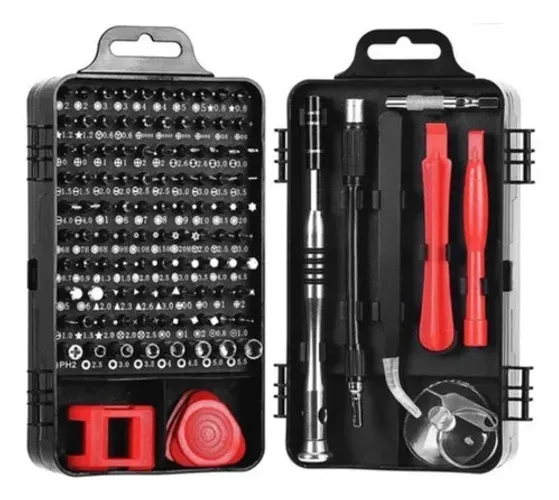Chave kit 110 em 1 Multi Uso Ferramenta de Reparo Profissional