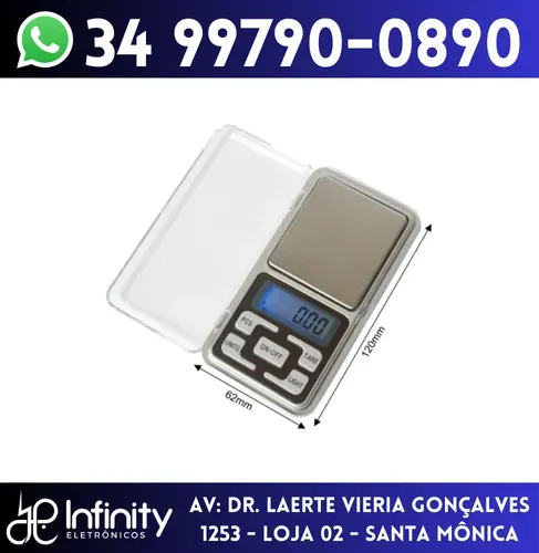 Balança Precisão Portátil Digital 500g