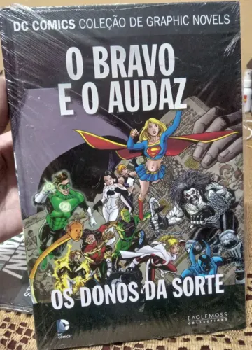 HQ Eaglemoss lacrada O Bravo e o Audaz: os donos da sorte da Dc comics 