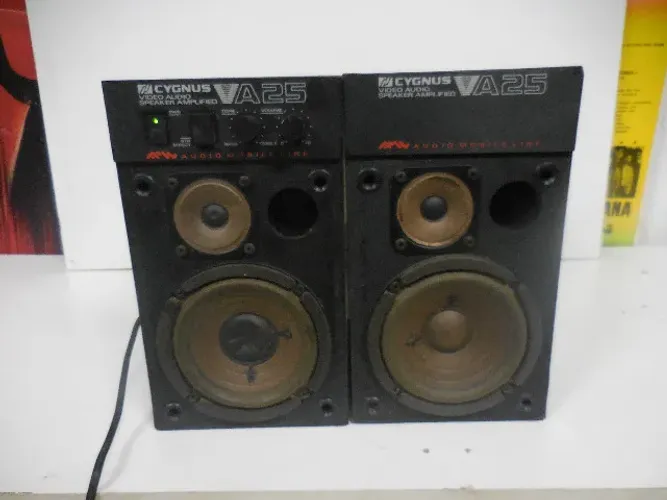 caixa acustica amplificada cygnus