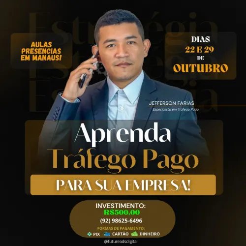 Aprenda Tráfego Pago para sua Empresa!