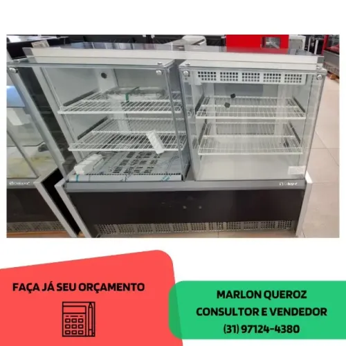 Balcao Gelopar Frio/Quente Novo 1,40M