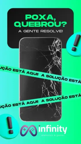 CELULAR QUEBROU?