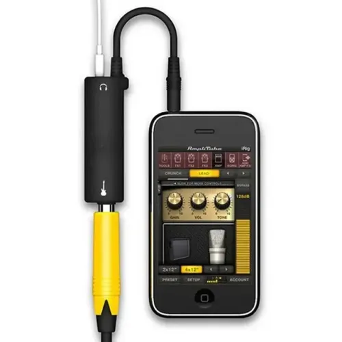 Irig adaptador Guitarra/Violão para cabo P10