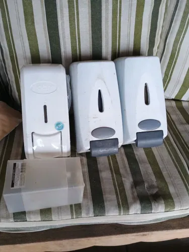 3 Dispensadores de Sabonete Líquido para Banheiro