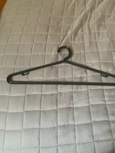 40 Cabide de Plástico Preto
