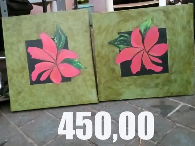 QUADROS FEITOS NO PINCEL