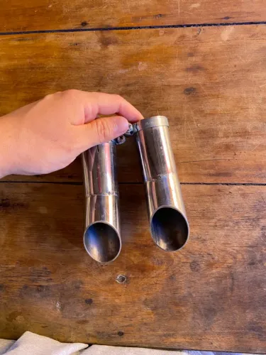 Cano de Descarga Direta Inox - Para Carro ou Moto - Top!
