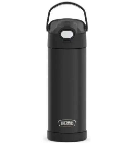 Garrafa Térmica Infantil Funtanier Preta 473ml - Thermos