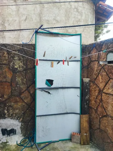 Toldo em metalon + brinde