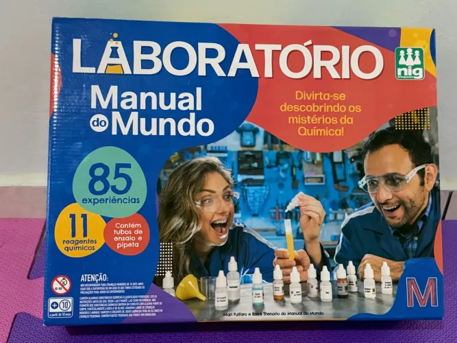 Laboratório Manual do Mundo 85 experiências NOVO
